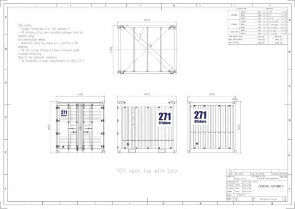 Buy 10ft DNV Offshore Open Top Containers Online Certified Units - Image 9
