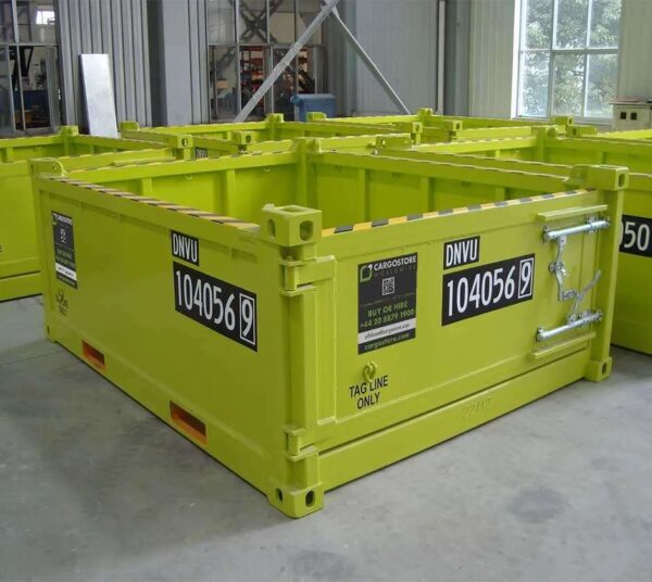 Buy 10ft DNV Offshore Half Height Containers Online 2.7-1 Certified Units