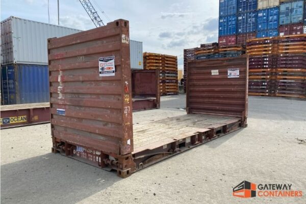 Buy 20ft Flat Rack Shipping Containers Best 20ft - Image 5