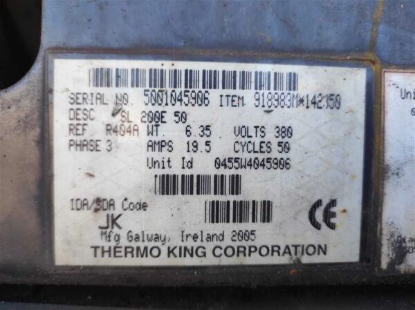 Buy Thermo King SL 200 Refrigeration Units Online - Image 9