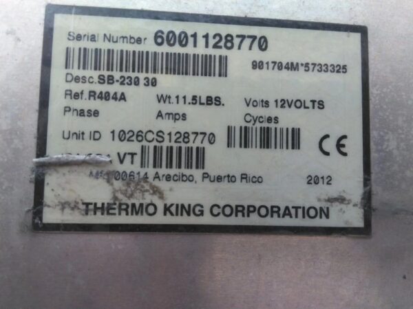 Buy Thermo King SB-230 Trailer Refrigeration System Online - Image 17