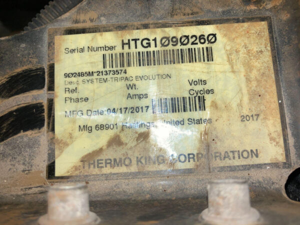 Buy Thermo King TriPac Evolution Diesel APU | Auxiliary Power Units Online - Image 8